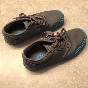 Men’s size 10.5 Blue and Grey Vans